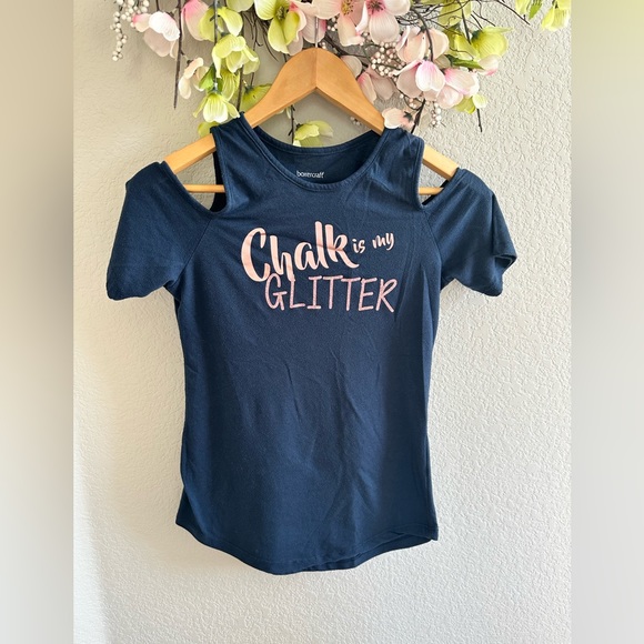 Gymnastics cold shoulder top, size small - Picture 1 of 2